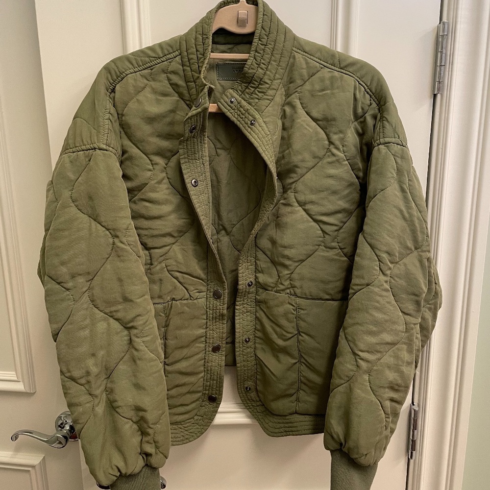 BLANK NYC BURNT SAGE JACKET